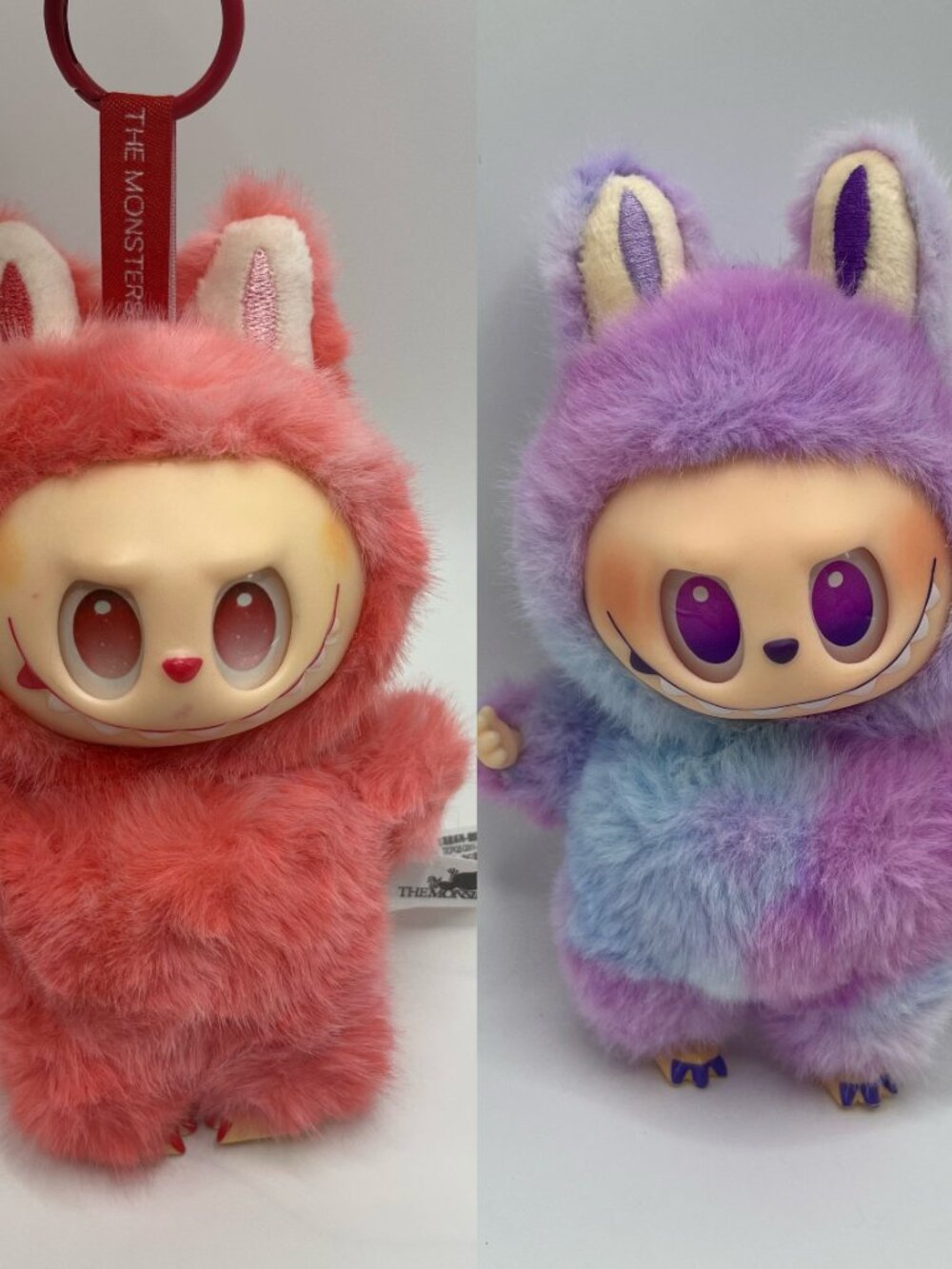 2Pcs Pop Mart Labubu The Monsters Big Into Energy Vinyl Plush